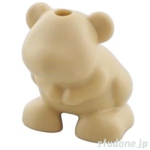 画像1: ハムスター（タン/無地） (1)