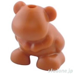 画像1: ハムスター（ダークオレンジ/無地） (1)