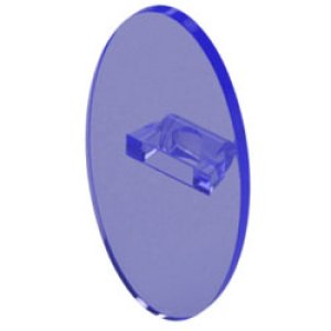 画像1: トランスパープルシールド（オーバル） (1)