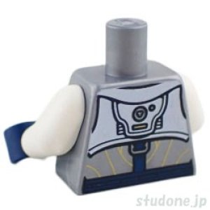 画像2: トルソー（スペース スーツ フラットシルバー・スペースロゴ/ハーネス） (2)