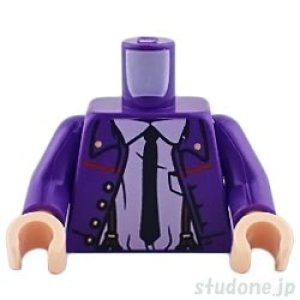 画像1: トルソー（ジャケット ダークパープル・ネクタイ/サスペンダー） (1)