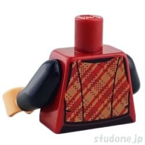 画像2: トルソー（フランネルベスト ダークレッド・シャツ ブラック） (2)