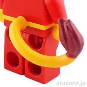 画像1: ライオン テールコスチューム（ブライトライトオレンジ） (1)