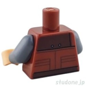 画像2: トルソー（ジャケット レディッシュブラウン・ダークブラウン パネル） (2)