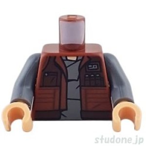 画像1: トルソー（ジャケット レディッシュブラウン・ダークブラウン パネル） (1)