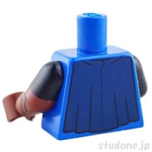 画像2: トルソー（キャッスル サーコート ブルー・黒い盾 ファルコン/ケープ） (2)