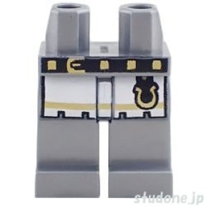 画像1: レッグ（フラットシルバー・キャッスル サーコート・ベルト/馬蹄） (1)