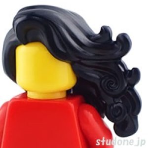 画像1: ヘア34-01（ブラック） (1)