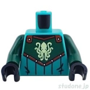 画像1: トルソー（キャッスル サーコート ダークターコイズ・クラーケン） (1)