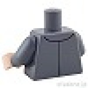 画像2: トルソー（ジャケット ベスト ダークブルーイッシュグレー・シャツ 襟 ホワイト） (2)