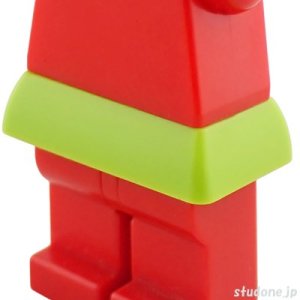 画像1: プラスチック スカート・ストレート（ライム） (1)