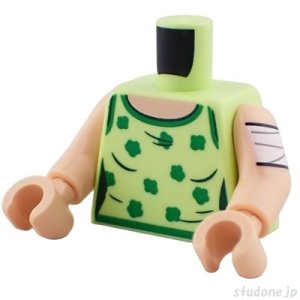 画像1: トルソー（タンクトップ イエローウイッシュグリーン・シャムロック/包帯） (1)