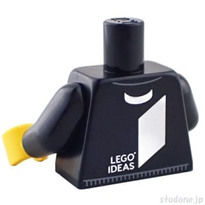 画像2: トルソー（セーター ブラック・LEGO Ideas） (2)