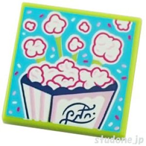 画像1: 2x2タイル（アルバムカバー・ポップコーン） (1)