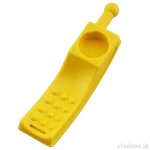 画像1: コードレス電話（イエロー） (1)