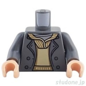 画像1: トルソー（ジャケット ダークブルーイッシュグレー・パーカー タン） (1)