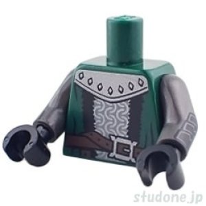 画像1: トルソー（キャッスル チェーンメイル ダークグリーン・ベルト） (1)