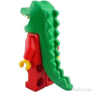 画像2: クロコダイル コスチューム ヘッドギア (2)