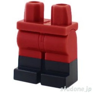 画像1: レッグ（ダークレッド・ブラック ブーツ） (1)