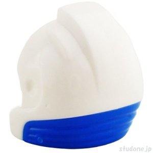 画像2: アストロノート ヘルメット・ブルー ネックベース（ホワイト） (2)