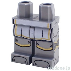 画像1: レッグ（フラットシルバー・ホワイト サーコート/ゴールド トリム/アーマープレート） (1)