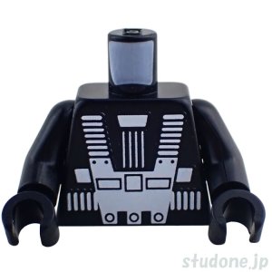 画像1: トルソー（スペース スーツ ブラック・ ホワイトハーネス） (1)