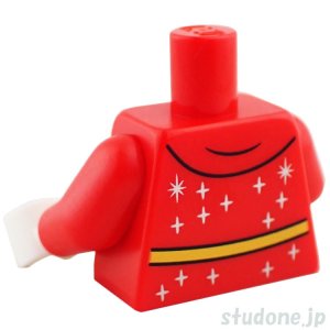 画像2: トルソー（レッド ローブ・リボン/スパークルズ） (2)