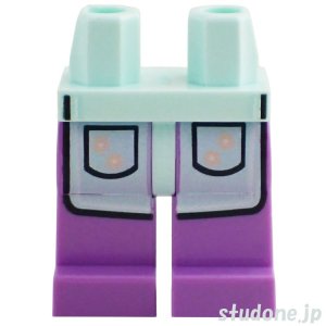 画像1: レッグ（ライトアクア/ラベンダー・エプロン ポケット） (1)