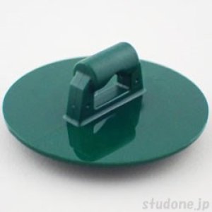 画像2: ラウンデッドシールド（ダークグリーン） (2)
