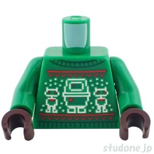 画像1: トルソー（フェアアイルセーター グリーン・SWドロイド） (1)