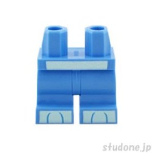 画像1: ミディアムレッグ（ミディアムブルー・ブルーイ） (1)