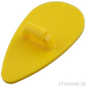 画像2: イエロー シールド（逆卵型） (2)