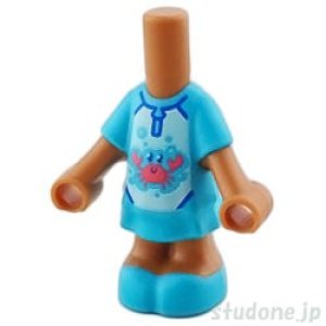 画像1: マイクロドール/ボディ（ドレス ミディアムアジュール・カニ・ミディアムヌガー） (1)