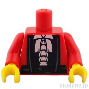 画像1: トルソー（ローブ レッド・シャツ/ベルト） (1)