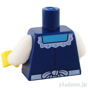 画像2: トルソー（ジャケット ダークブルー・レース トリム/リボン） (2)