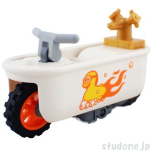 画像1: バスタブ バイク・フライホイール（アヒル バブル） (1)