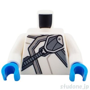 画像1: トルソー（ローブ ホワイト ショルダー ハーネス） (1)