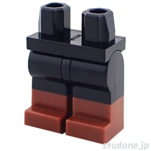 画像1: レッグ（ブラック・レディッシュブラウン） (1)