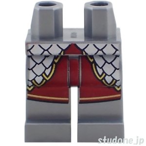 画像1: レッグ（フラットシルバー・シルバー アーマー/サーコート ダークレッド） (1)