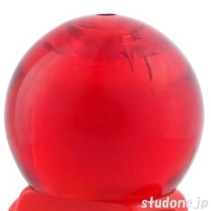 画像1: フィッシュボウル ヘルメット（トランスレッド） (1)