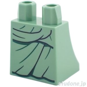 画像1: スカート・ローワーボディ（ブラック パール フィギュアヘッド） (1)