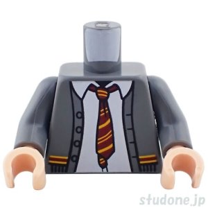 画像1: トルソー（カーディガン セーター ダークブルーイッシュグレー・ダークレッド/ブライトライトオレンジ ネクタイ） (1)