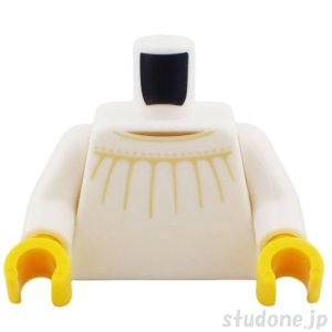 画像1: トルソー（ドレス ホワイト・ワイドカラー） (1)