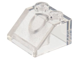 画像1: ◆10個セット◆45°スロープ2x2（トランスクリアー） (1)