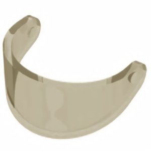 画像1: バイザー（トランスブラウン） (1)