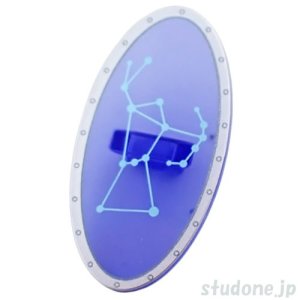 画像1: オリオン星座パターン シールド (1)