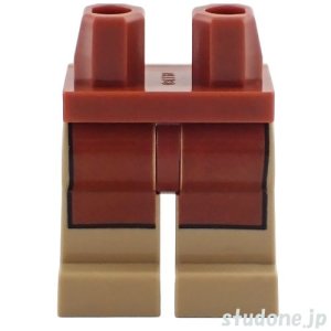 画像1: レッグ（レディッシュブラウン/ダークタン・エプロン） (1)