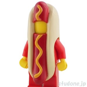 画像1: ホットドックマン コスチューム  ヘッドギア (1)