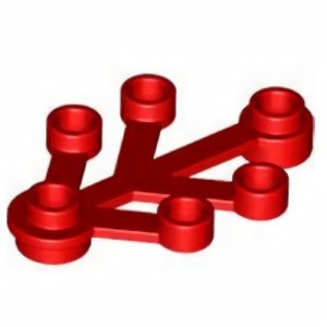 画像1: 葉4x3（レッド） (1)