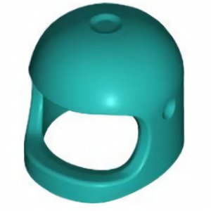 画像1: ヘルメット・オールドリシュー（ダークターコイズ） (1)